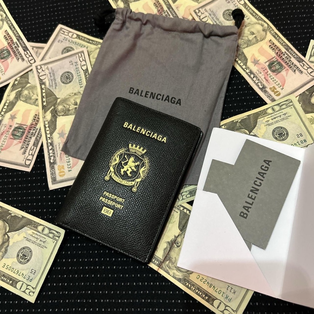 Balenciaga Black Passport